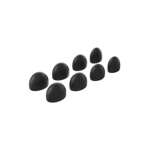 Black Loop Dream™ Foam-Silicone Ear Tips (Mixed Sizes)